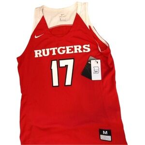 Rutgers Nike basketball dri fit jersey